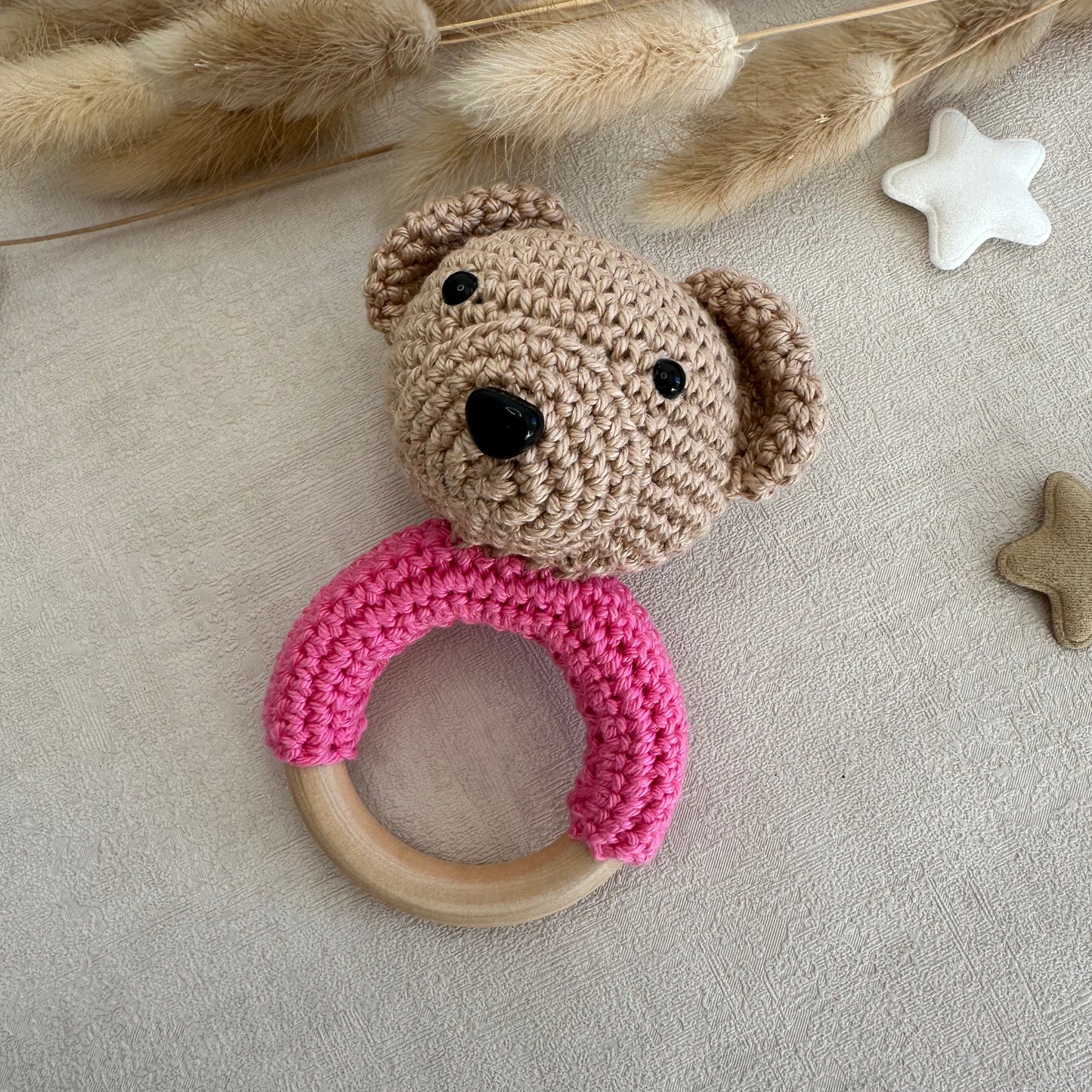 Gaston rose fluo 🐻