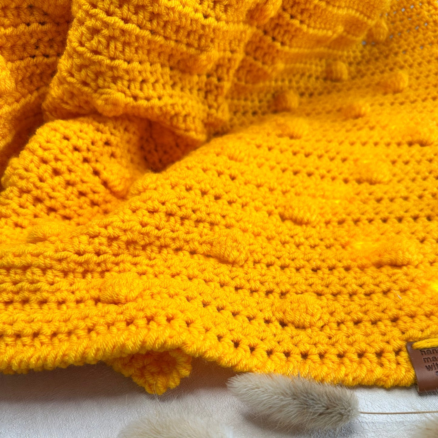 Plaid jaune