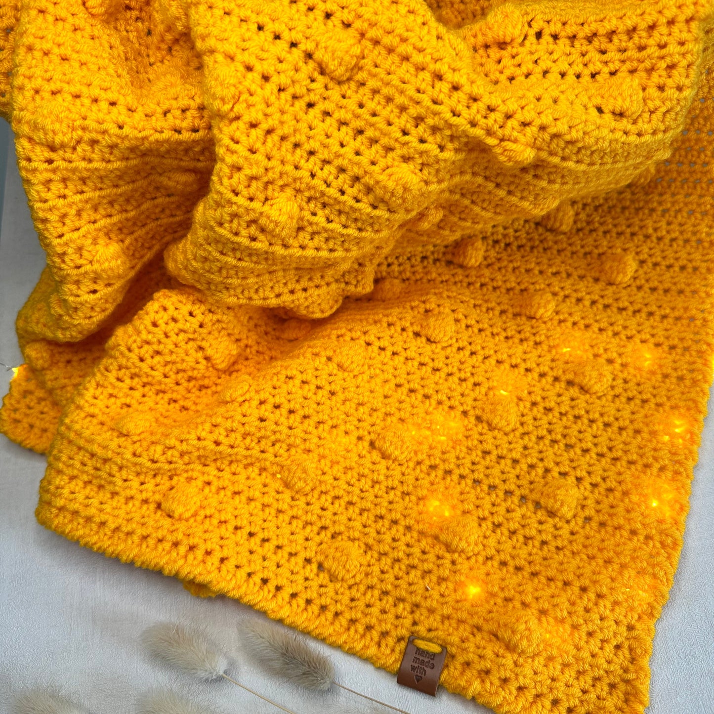 Plaid jaune