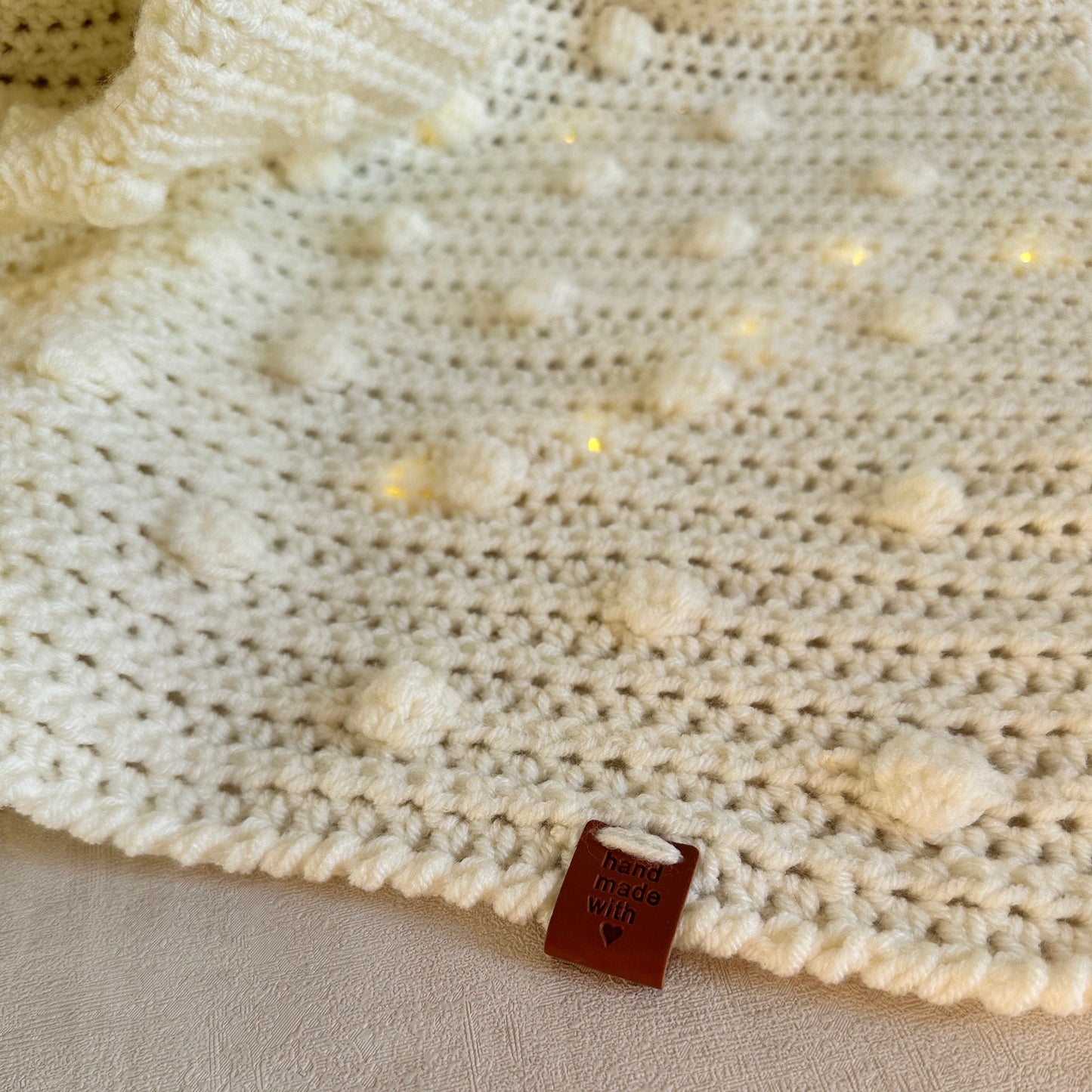 Plaid blanc