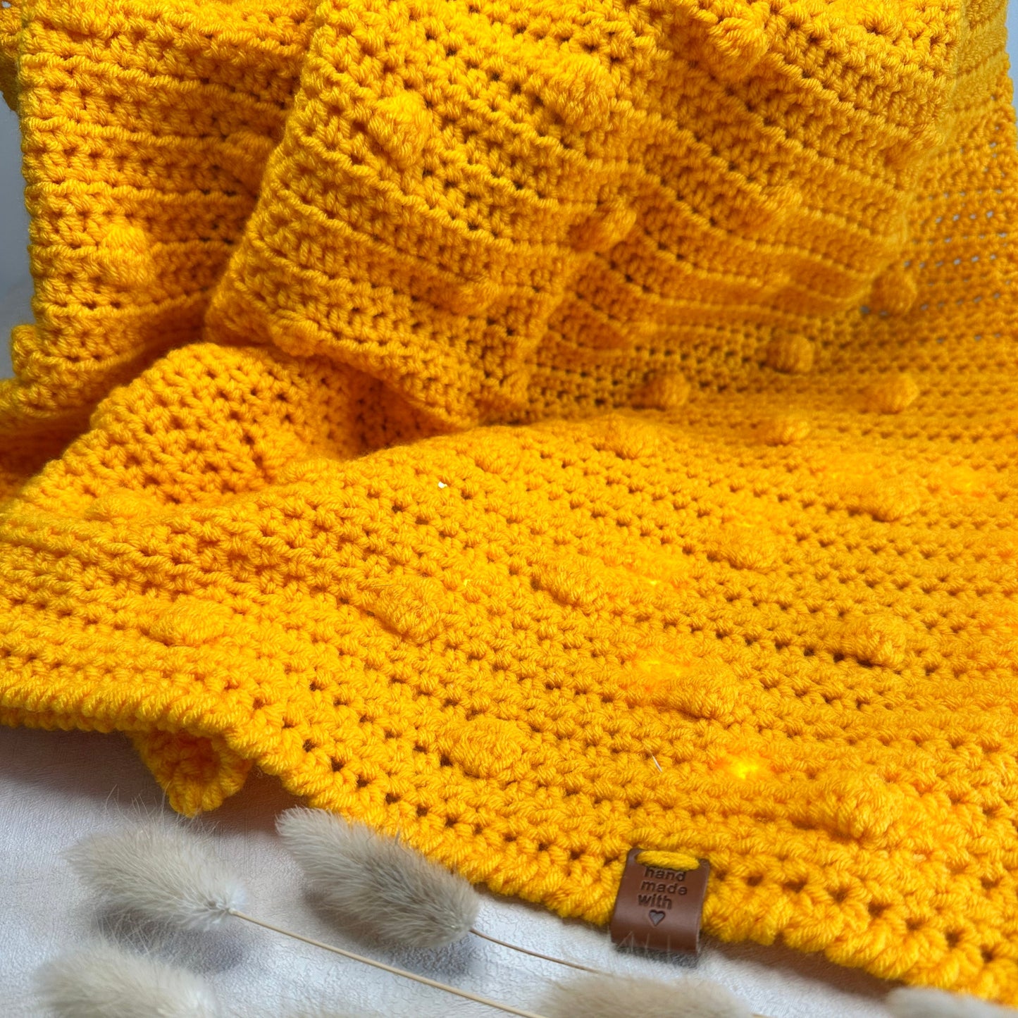 Plaid jaune